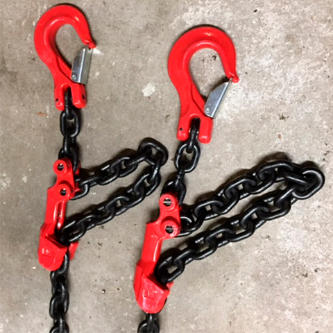 Spannerset met spankettingen, Hooijmeijer